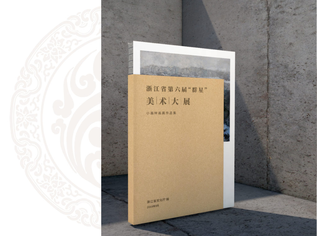 浙江省第六届群星美术大展作品集装帧